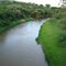 Vista para o Ribeirão das Garças em Vera Cruz,  sentido Jafa/Garça sobre a ponte