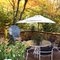 Backyard with fall colours