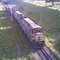 Locomotivas em manobras no pátio da Estação Ferroviária de Itu - Variante Boa Vista-Guaianã km 201