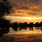 Pond at Sunset