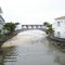 A bridge at Itapema Beach