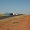 Acampamento do MST na margem da rodovia