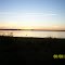 Por do Sol, Margens do /rio Grande, Frutal, MG