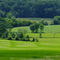 Panorama bucolique à St-Armand, Québec