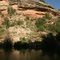 A lake at River Falls near Amarillo in the Palo Duro Canyon