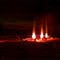July 4th Fireworks from the backside of the Lake Tanglewood Spillway