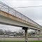 Foot Bridge Over Interstate 10 in Channelview, Texas