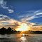 Sunset, Snake River, Riverton, Idaho, USA