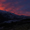 Atardecer tras la sierra de Ramon