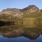 Bench Lake 2 Sunrise (Moonset)