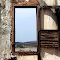 Detalhe de casa antiga, abandonada, próximo ao Pontalete - Três Pontas - MG