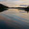 Evening reflections on Smith Mountain Lake, Virginia