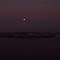 Moon rise over Sandy Point Achorage