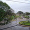 Caarapó em dia de chuva.