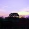 Entardecer na BR 163 no Mato Grosso do Sul.