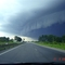 Tempestade BR 101 Joinville Foto: alguem que não conheço.