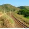 Ferrovia e estrada entre Barão de Vassouras e Demétrio Ribeiro