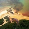 Foto aérea praia