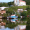 Margem do rio Suruí e Igreja de são Nicolau