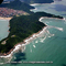 imagem aerea Praia Grande - Fortaleza Itaipú