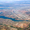 38.北上空より見たブラジリア　Aerial view of Brasília form the north