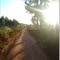 Estradinha que da acesso  ao Camping Casarão, em Itu -sp