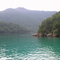 Lagoa Verde Com Montanhas - Ilha Grande - Brasil