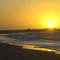 por do sol na prai da baleia no ceara