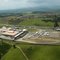 Vista aérea do Parque Tecnológico, tendo ao fundo o Jd. das Flores