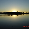 O pôr-do-sol na Baía do Castelo