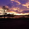 Entardecer no Córrego do Machado