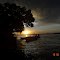 Por do sol - Rio Paraná - São Pedro do Paraná - Porto dos Eucaliptos PR - 11.03.2012