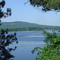 View of Rib Mountain over Lake Wausau