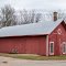 Red roadside barn