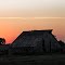 White Oak Barn Sunset