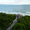 Jurere internacional,mar visto da sacada do hotel em Floripa