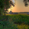 Wisconsin Farm sunset