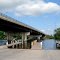 Bridge and Boat Docks on Wolf River