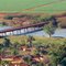 Ponte sobre "Rio Verdão" Vista Panorâmica da cidade de Maurilândia.