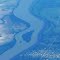 Rio (Río) Uruguai (Uruguay), isla y la ciudad de La Cruz (Corrientes, Argentina) - Brasil / Argentina.