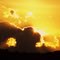 Worm Hole Sunset - in boat on Greers Ferry Lake, Arkansas