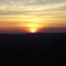 Por do sol em Juara
