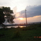 Por do Sol visto da Chacara do juarez na beira do Rio Araguaia TO