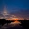 Cypress Sunset