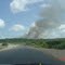 Canavial em chamas