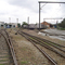Vista da Fábrica de trens e entrada da Oficina da CPTM, na Lapa