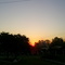por do sol  pantano gde