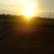 BR163, pôr-do-sol
