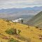 Descendo a serra - Cotingo ao fundo