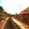 EROZÃO NOS PAREDÕES DA FERROVIA CARAJÁS - MA KM - 494